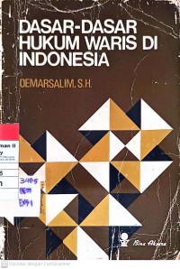 Image of Dasar-dasar Hukum Waris Di Indonesia