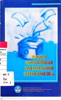 Image of Panduang Pengembangan dan Manajemen Sistem Bank Soal